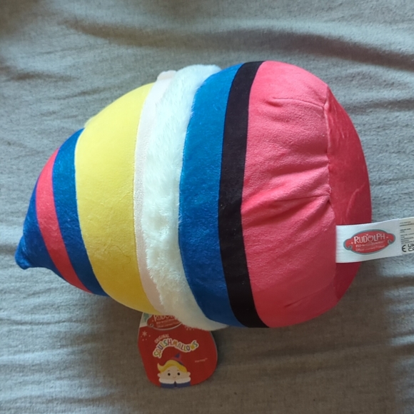 Squishmallows 8" Rudolph the Red-Nosed Reindeer Hermey - Picture 3 of 10